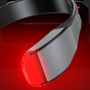 <span class=keywords><strong>ไฟ</strong></span>อ่านหนังสือแบบคล้องคอ LED สีแดงและสีขาวสว่างพิเศษ พร้อมแบตเตอรี่ลิเธียมไอออนในตัว ชาร์จผ่านพอร์ต Type-C เหมาะสำหรับการตั้งแคมป์กลางคืน - Product Image 2