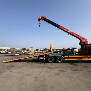 Camion de dépannage SHACMAN 6x4 avec grue de 10 tonnes pour le transport de marchandises en une seule machine, dépanneuse lourde - Product Image 6