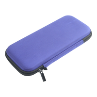 Étui portable personnalisé en EVA moulé pour accessoires de golf (tee, masque, outil de réparation de divots), boîte de rangement tout-en-un noire avec fermeture éclair pour sports de plein air
