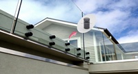 Pins de fixation réglables en acier inoxydable 304/316 Detechd pour balustrades de terrasse, balcon et escalier - Design moderne
