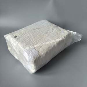 Paños de Limpieza de Algodón Industriales, Trapos Blancos de Felpa, Recortes de Trapo, Paños de Limpieza de Algodón - Product Image 1