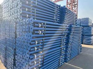 Étai de chantier en acier réglable avec puntales et étais de soutènement fournissant une structure de soutien verticale sécurisée pour le système d'échafaudage - Product Image 5