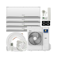Climatiseur Multi-Split Inverter de Haute Qualité à Prix Abordable, 2, 3, 4, 5 Zones, Fabrication de Climatiseurs Multi-Split