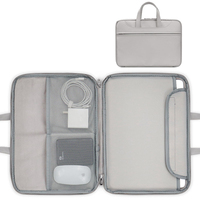Etui pour ordinateur portable unisexe en cuir PU imperméable de 11 à 17 pouces housse d'ordinateur ouverte housse Macbook pochette pour ordinateur portable pour femme