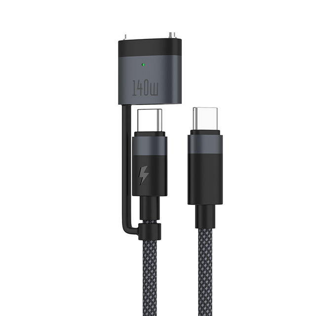 Magnetic Wireless Charging Cable 140W 240W Usb C-C Cable Charging Cable for Apple Macbook Pro Air 2023