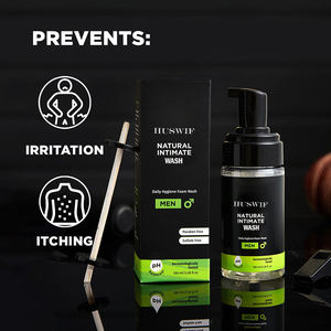 Mousse Nettoyante <span class=keywords><strong>Intime</strong></span> Naturelle et Biologique au pH Équilibré pour Hommes en Gros - Product Image 4