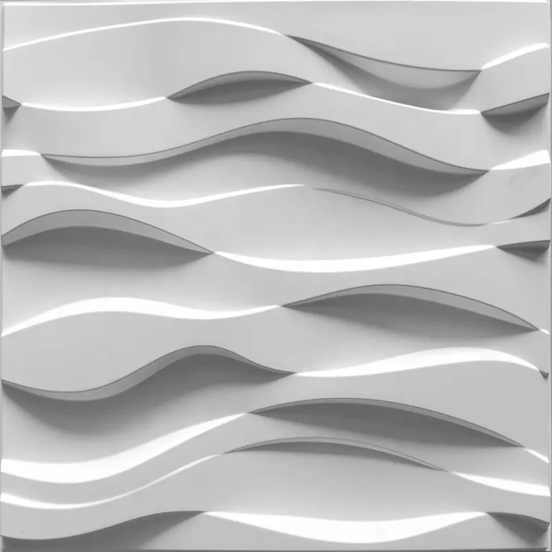 3D Plastic Interior Wall Decor Tiles PVC Wall Panel Home Decoration 3D Wall Panel