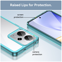 Boîtier antichoc en acrylique OEM Space MagFit pour Realme 15 5G 15 PRO GT7 7T 14 PRO P3 C75 avec anneau magnétique Housse de protection pour caméra