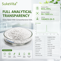 PDRN (Polydesoxyribonucléotide) en poudre, ADN de saumon, qualité cosmétique 99%, CAS 100403-24-5, vente en gros, OEM, matière première pour soins de la peau
