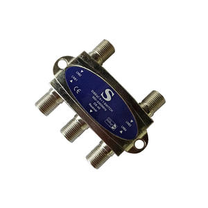 Distribuidor de Cable de <span class=keywords><strong>Antena</strong></span> Satelital de 4 Vías, Conector Tipo F, Equipo de <span class=keywords><strong>TV</strong></span> para el Hogar, Receptor de <span class=keywords><strong>Señal</strong></span> para SATV/CATV - Product Image 2