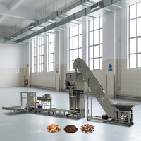 Machine de remplissage semi-automatique de granulés avec pesage de précision 10 kg pour piments, glutamate monosodique, poivre, épices, café, sachets et bouteilles en verre