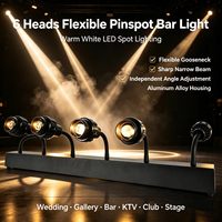 Nuevo Producto: Foco LED DMX512 de 6x10w Blanco Cálido. Luces de Escenario para Bodas y Fiestas, Luces de DJ, Equipos de Iluminación para Escenarios