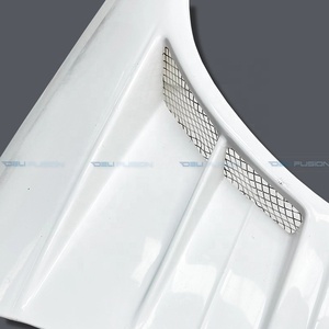Para Nissan Silvia S13 180SX 240SX 1989-1998, Guardabarros Delantero Ancho de Fibra de Vidrio Estilo BN +25mm, Kit de Carrocería Ventilado - Product Image 4