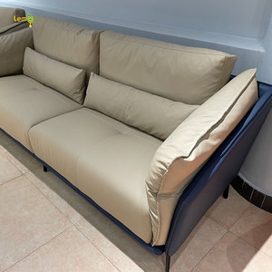 Muebles para el Hogar <span class=keywords><strong>de</strong></span> Diseño Moderno Europeo <span class=keywords><strong>de</strong></span> Alta Calidad y Lujo, Sofá <span class=keywords><strong>de</strong></span> Cuero, Chaise Longue <span class=keywords><strong>de</strong></span> Cuero, Sofás Económicos para Sala <span class=keywords><strong>de</strong></span> Estar - Product Image 5