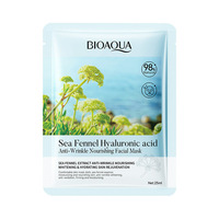 Masker Wajah Anti-Kerut Marjoram Hyaluronic Acid - Masker Wajah Pelembap dan Penambah Kelembapan