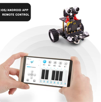 Kit Robot Véhicule Intelligent Micro:bit V2 – Carte de Développement de Programmation Python pour l'Éducation