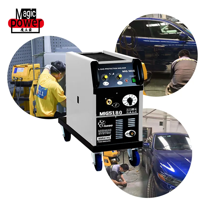 Inverter igbt Mig mag Welding Machine CO2 gas protection welding machine for iron Stainless steel car body