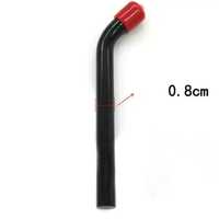 Embout de guide de lumière de photopolymérisation dentaire en fibre optique 8 mm pour guide de lumière de photopolymérisation dentaire Embout en verre dentaire