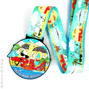 Gold Plated Alloy Medal With Cartoon Design For Children Honor Plaque Geometric Shape Durable Gift - Product Image 5