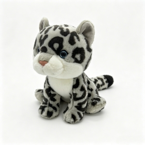 Peluche Kawaii Bébé Léopard des Neiges – Fabricant Personnalisé, Taille et Logo Imprimés, Animal Réaliste en Peluche pour Vente au Détail et Cadeau Promotionnel - Product Image 4