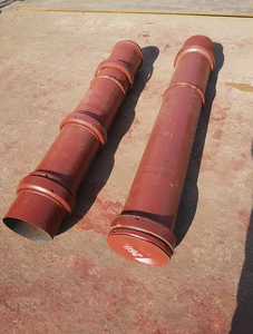 Yüksek karbonlu çelik gövde boruları, delik kazık için dökümlü in-situ beton kazıkları Tremie borusu - Product Image 4