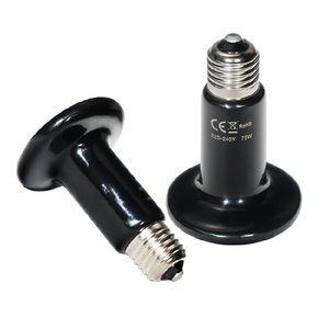 Lampe chauffante en céramique pour reptiles, lumière chauffante pour cage pour lézards, tortues, oiseaux et petits animaux - Product Image 1