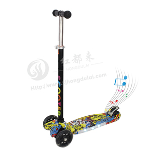 Hot Selling <strong>Luggage</strong> <strong>Scooter</strong> <strong>Kids</strong> LED Wheel Kick Toy <strong>Scooter</strong> Baby Adjustable Children Foot <strong>Scooter</strong> or 2-8 Year <strong>Kids</strong> - Product Image 1