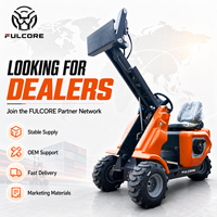 FULCORE Beragam Aplikasi, Pusat Gravitasi Rendah, Skid Steer Loader Penggerak Hidrolik, Mudah Dioperasikan