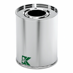Boîte en métal Kontensan 500 ml, récipient métallique fin, modèle K067, 83 x H99 mm, 0,5 L - Product Image 2