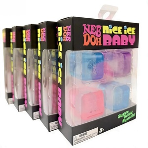 Needoh Nice Ice Baby Squishy <b>Toy</b> Ice Cube Squeeze <b>Toy</b> Super Solid <b>Squish</b> Ball for Kids Adults Daily Stress Relief Play - Product Image 1