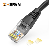 Cable de conexión de 1, 2, 3, 5, 10 metros, Utp, Cat.5e, 24AWG, Cable de teléfono Rj11, Cat 8, Cable de puente Ethernet Cat.6