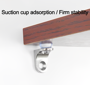 Đồ Nội Thất Hiện Đại Phần Cứng Tủ Tủ Glass Chủ Hợp Kim Kẽm + Kệ Nhựa Hỗ Trợ Pins Với Bảo Vệ Tủ - Product Image 4