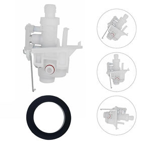 Módulo de válvula de agua para inodoro Thetford RVAqua-Magic V 31705, conjunto de válvula de descarga de plástico con control manual - Product Image 2