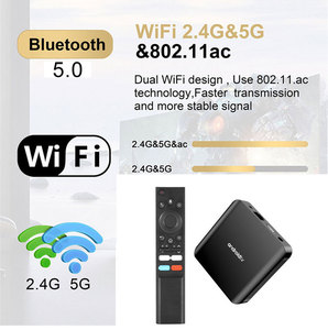TV98 ATV <span class=keywords><strong>Plus</strong></span> Tv Box Android 14 ATV Allwinner H313 con BT Voice Remote 2G 16G Smart Tv Box 4K Network 2025 - Product Image 6