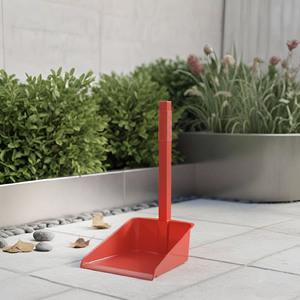 Multi Color Plastic Dustpan <b>Brush</b> Set Eco-Friendly 2 1 Small Lightweight Long Handle Broom Hard Bristles Portable Floor <b>Cleaning</b> - Product Image 4