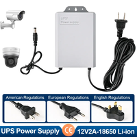 Batterie de secours d'urgence 12V 2A WiFi Routeur CCTV Caméra IP Modem Mini UPS Alimentation extérieure étanche à la pluie
