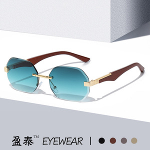 Eyewear Irregular <b>Square</b> <b>Sunglasses</b> UV400 PC Lens Unisex Fashion Sun Glasses - Product Image 1