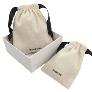 Xuanang Hddmjj Eco-Friendly Custom Logo Canvas Cotton Pouch Storage Tea <b>Drawstring</b> Jewelry <b>Bags</b> Sports <b>Bags</b> Gift <b>Bags</b> for Women - Product Image 1