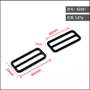 หัวเข็มขัดรูปตัว D โลหะผสมสังกะสี RZ080 ทนทานต่อการสึกหรอ สำหรับกระเป๋า เข็มขัด อุปกรณ์สัตว์เลี้ยง สปริง 2024 - Product Image 5