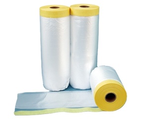 Película <span class=keywords><strong>de</strong></span> enmascarar <span class=keywords><strong>de</strong></span> PE preencintada <span class=keywords><strong>de</strong></span> 1.1m, cubierta retráctil <span class=keywords><strong>de</strong></span> liberación suave para <span class=keywords><strong>pintura</strong></span> automotriz, a prueba <span class=keywords><strong>de</strong></span> polvo, con impresión <span class=keywords><strong>de</strong></span> logotipo personalizado, herramienta para <span class=keywords><strong>pintura</strong></span> <span class=keywords><strong>de</strong></span> automóviles - Product Image 3