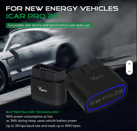 Scanner OBD Vgate ICar Pro 2S Bluetooth 5.2 ELM327 V2.3, outil de diagnostic automobile EV amélioré pour IOS Android