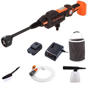 Yard Force 20V Aquajet Limpiador de presión portátil inalámbrico 2.5Ah Batería de iones de litio Cargador rápido y LW C02A -AL - Product Image 1