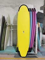 Tabla de Surf de Alta Gama de 8'4 con Textura de Cocodrilo, Fibra de Vidrio, Parte Superior Blanda y Parte Inferior Rígida, Asa Central y Bolsa para Escuela de Surf
