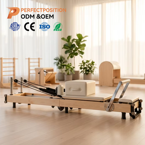 Maple Foldable Pilates Reformer Core <b>Bed</b> for Professional Studio Training Wooden Frame Custom Logo - Product Image 1