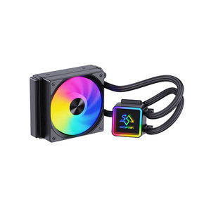Sneeuwpop Hoge Kwaliteit Argb Rgb Aio Koeler Wit Frame Super Cpu Waterkoeling Met 5V 3pin Pc <span class=keywords><strong>Computer</strong></span> Heatsink Radiator Ventilator - Product Image 3