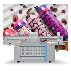 Mesin cetak datar dtf uv besar 1610 otomatis pencetak nonair eco printer heat press printer flatbed