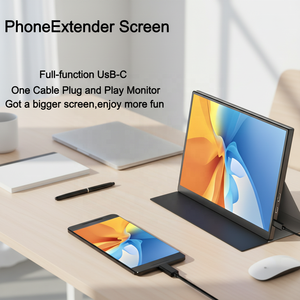 Écran <span class=keywords><strong>portable</strong></span> USB-C 10,5 pouces haute performance, connexion par un seul câble, moniteur d'extension pour ordinateur <span class=keywords><strong>portable</strong></span>, directement de l'usine - Product Image 2