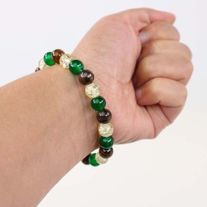 Crystal <b>Beaded</b> <b>Bracelet</b> Natural Stone Unisex Bohemia Style Everyday Wear - Product Image 3