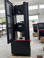 Máquina de Ensayo Universal Electrohidráulica Servo de Alta Rigidez con Estándar CE de 600KN, Equipo de Prueba de Tracción para Barras Metálicas