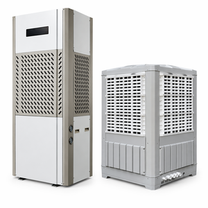 Climatiseur Industriel Haute Efficacité Économie d'Énergie de 40% 10HP Climatiseur Commercial Refroidissement Eau-Air Double OEM Chine - Product Image 2